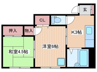 エオス富士見町の物件間取画像